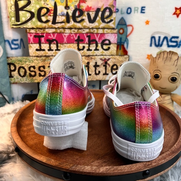 CONVERSE CTAS OX WHITE/PINK/EGRET - Picture 7 of 14